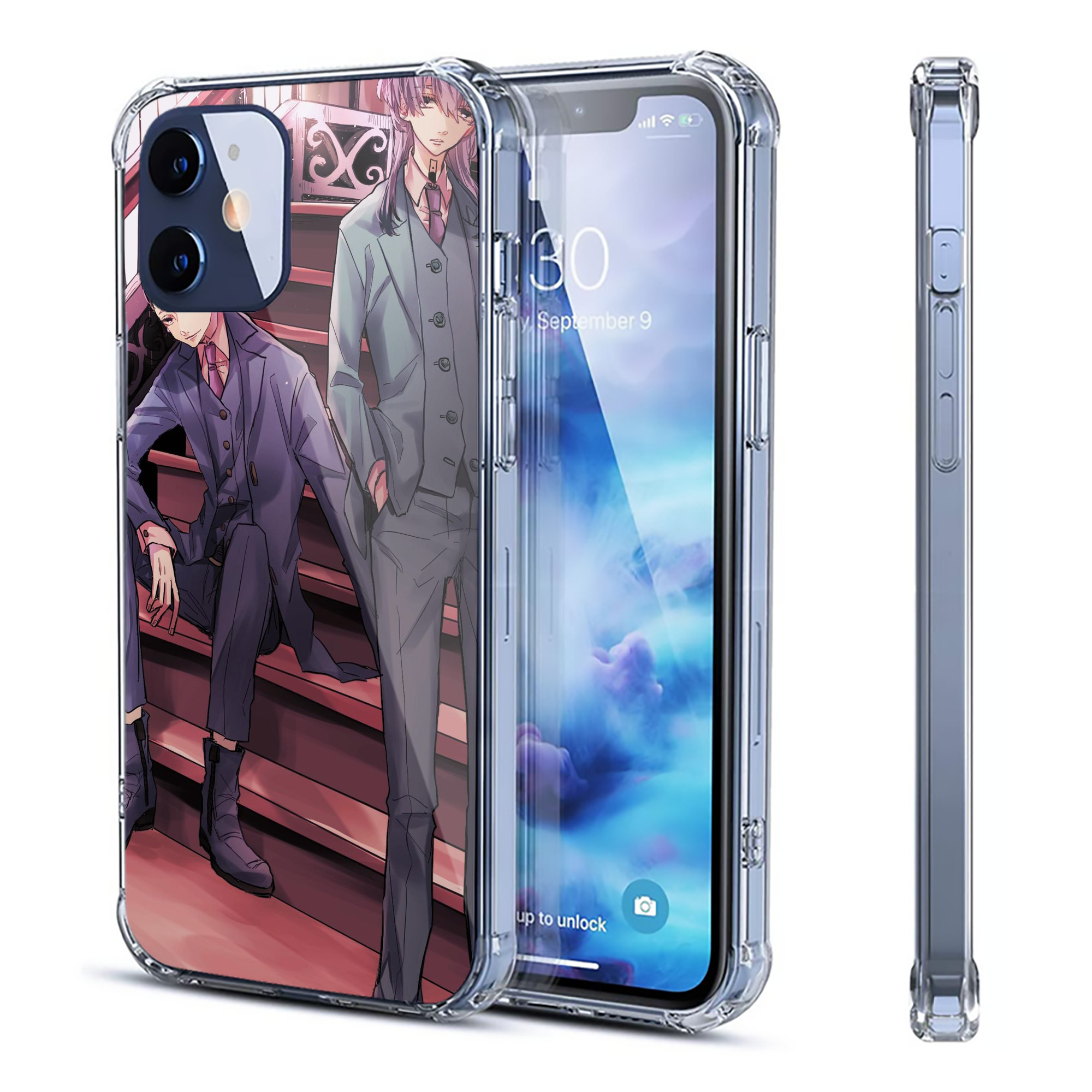 （画像用） 東京リベンジャーズ Tokyo Revengers 【iPhone 12シリーズ対応】透明スマホケース（クリアソフトケース）